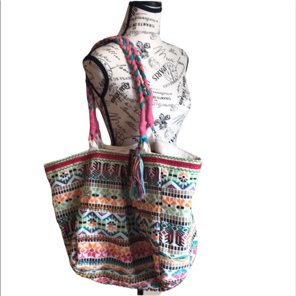 Chaudry KC | Women’s Multi-Color beaded Tote - Picture 2 of 11